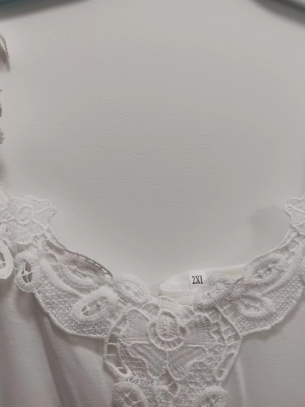 Three Lace-Trim Tank Tops